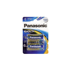 Panasonic EVOLTA Platinum LR14EGE/2BP, Batterie(silber)