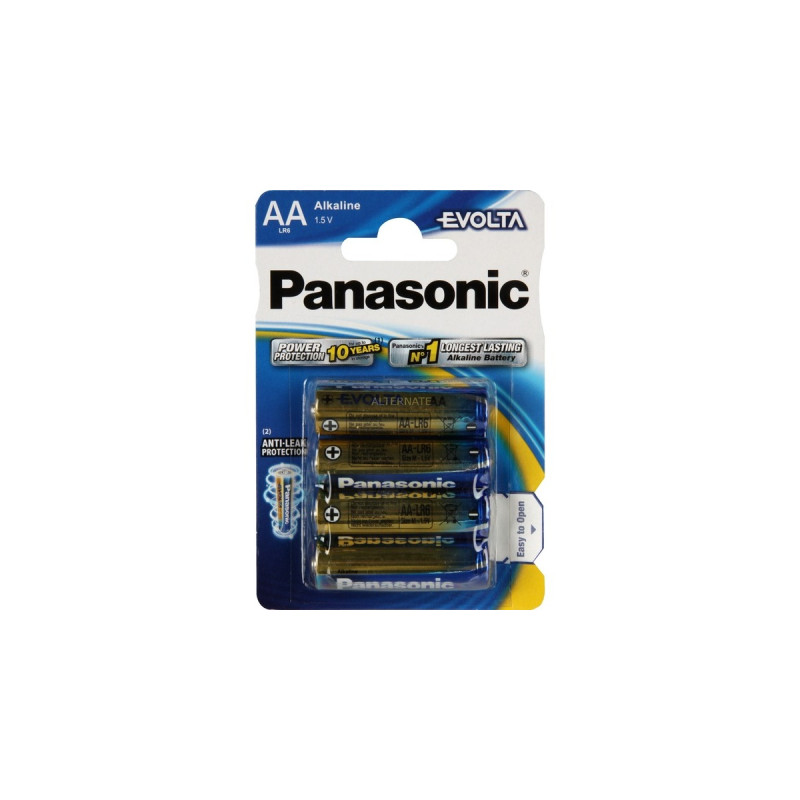 Panasonic EVOLTA Platinum LR6EGE/4BP, Batterie(silber)