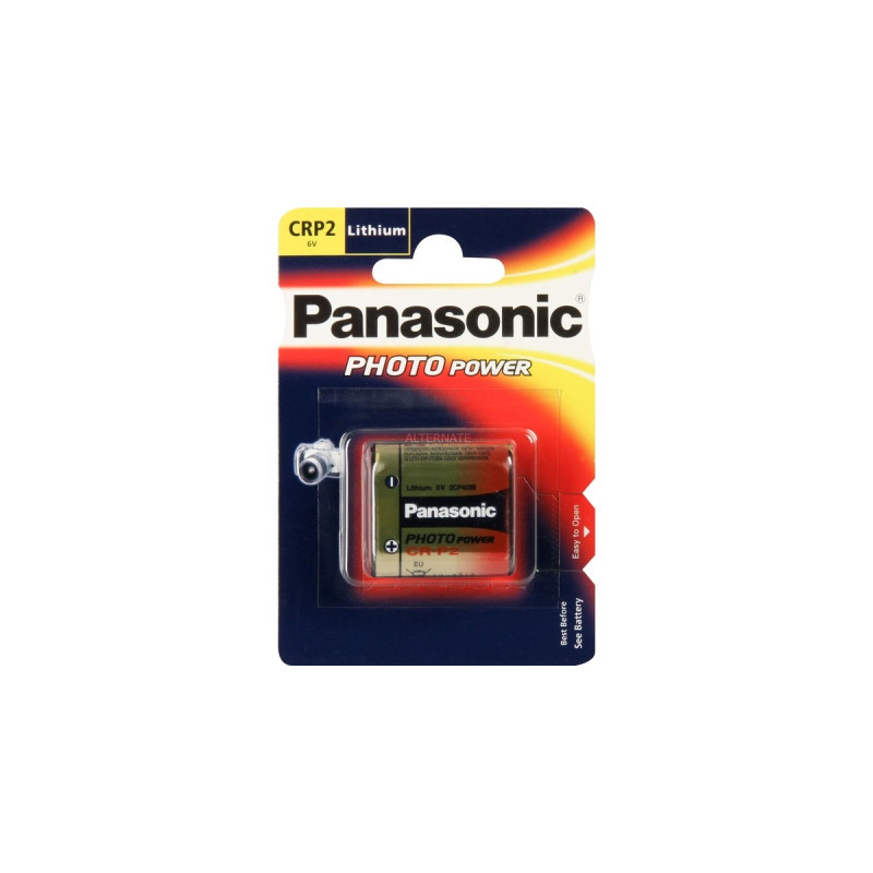 Panasonic Lithium Photo CR-P2PL/1B, Batterie(silber)