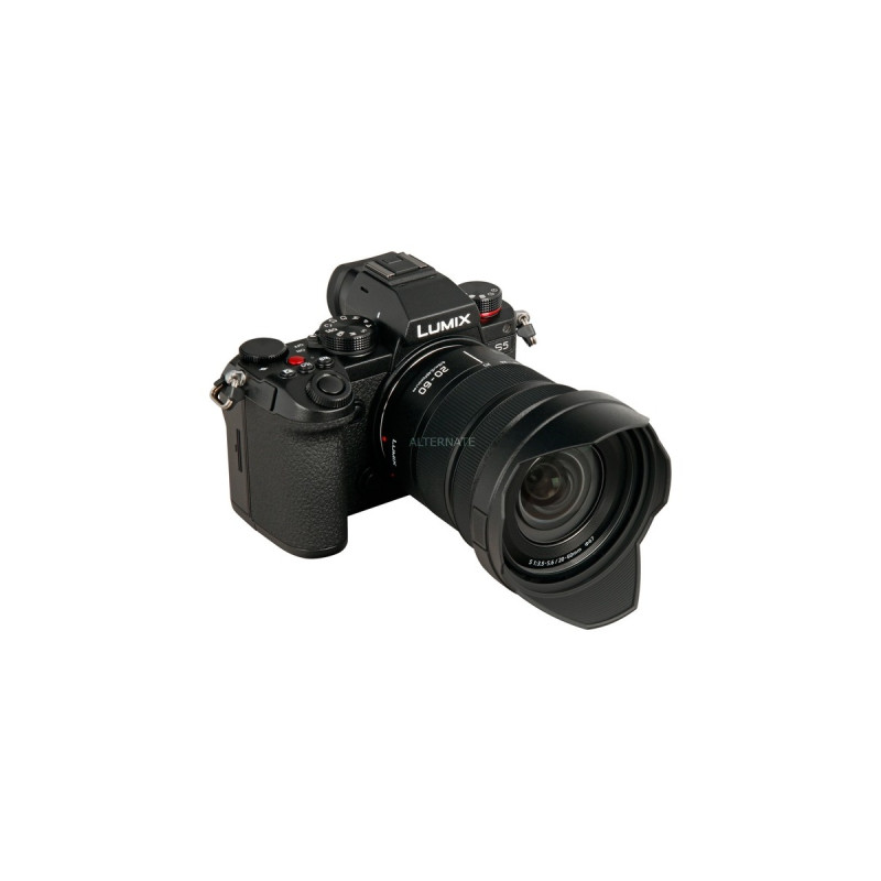 Panasonic Lumix DC-S5 Kit (20-60mm f3.5-5.6), Digitalkamera(schwarz, inkl. Objektiv)