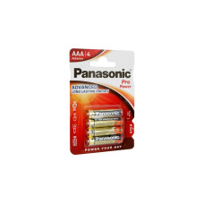 Panasonic Pro Power AAA, Batterie(4 Stück, AAA)
