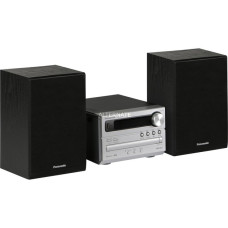 Panasonic SC-PM250, Kompaktanlage(silber, CD, Radio, Bluetooth, USB)