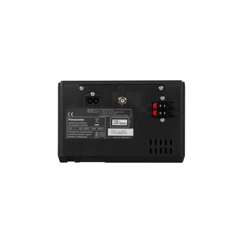 Panasonic SC-PM254EG-S, Kompaktanlage(silber, Bluetooth, Radio, Klinke)