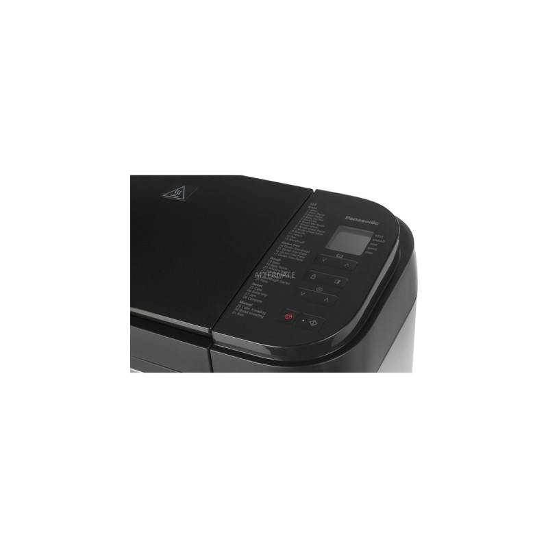 Panasonic SD-YR2550SXE, Brotbackautomat(edelstahl/schwarz, mit Hefe- und Rosinen-Nussverteiler)