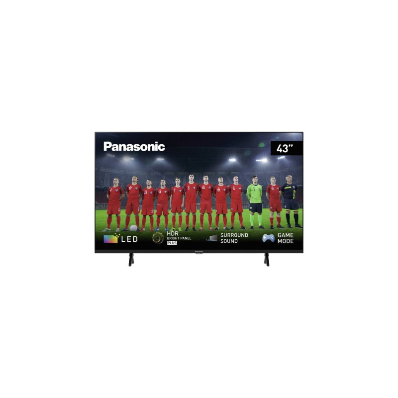 Panasonic TX-43LXW834, LED-Fernseher(108 cm (43 Zoll), schwarz, UltraHD/4K, Triple Tuner, HDR)