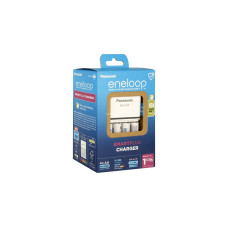 Panasonic Universal Ladegerät BQ-CC55(inkl. 4x eneloop pro AA Akkus mit 2000 mAh)