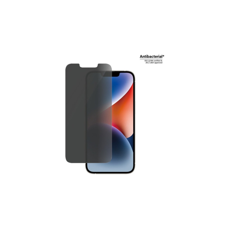 PanzerGlass Classic Fit Privacy Bildschirmschutz, Schutzfolie(transparent, iPhone 14, 13, 13 Pro)