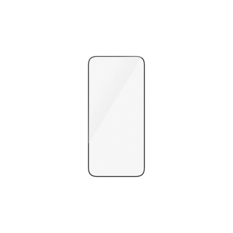 PanzerGlass Displayschutz, Schutzfolie(transparent/schwarz, iPhone 15 Plus, EasyAligner)