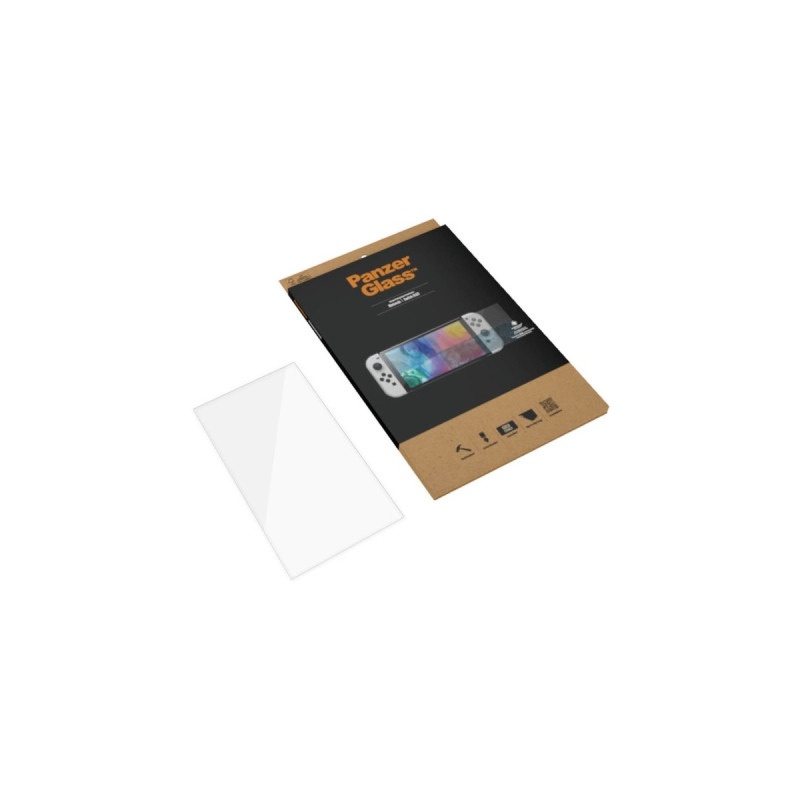 PanzerGlass Displayschutz, Schutzfolie(transparent, Nintendo Switch OLED)