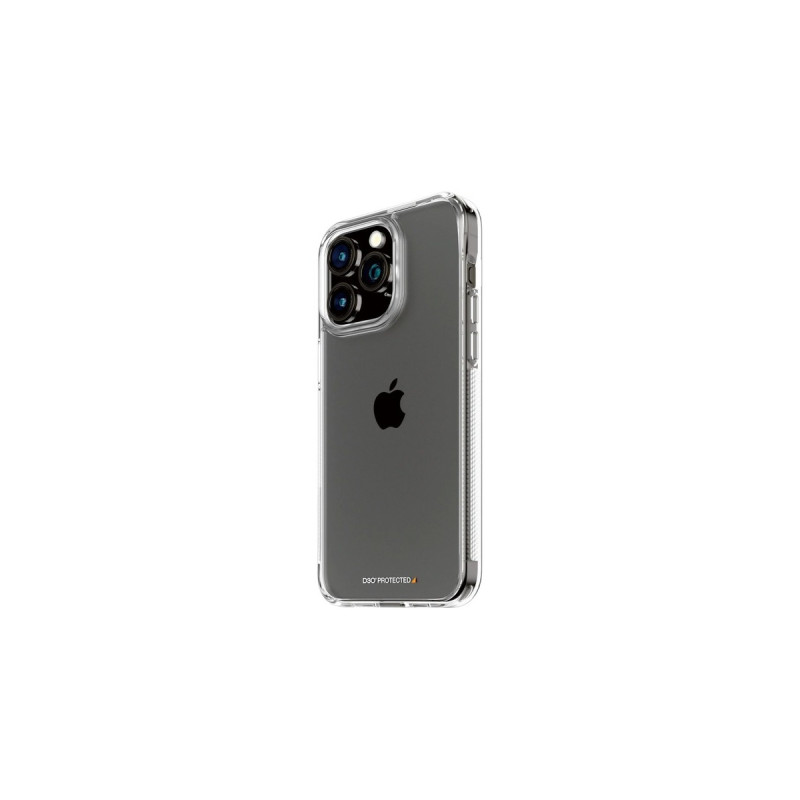 PanzerGlass HardCase D30 BIO, Handyhülle(transparent, iPhone 15 Pro Max)