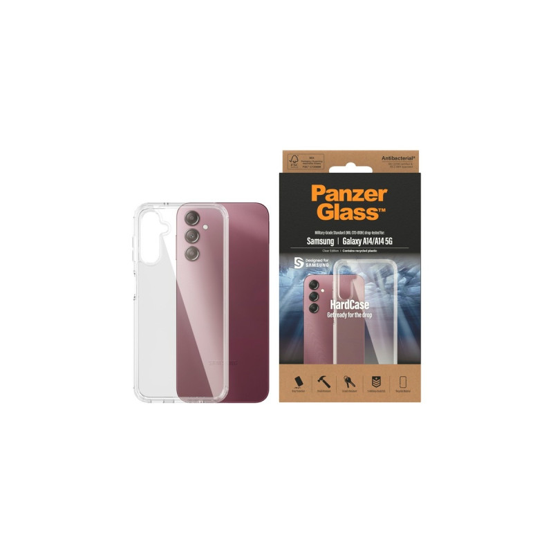 PanzerGlass HardCase, Handyhülle(türkis, Samsung Galaxy A14 5G)