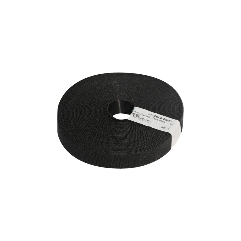 Patchsee ECO-Scratch, Kabelbinder(schwarz, 10 Meter Rolle)