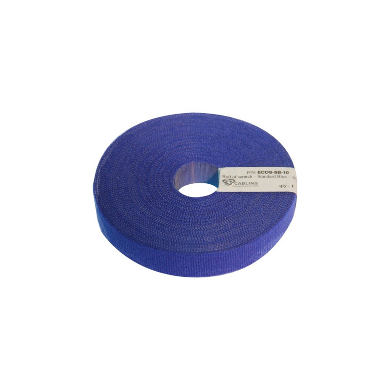 Patchsee ECO-Scratch, Kabelbinder(blau, 10 Meter Rolle)