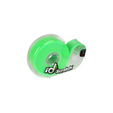 Patchsee ID-SCRATCH Pre-Cut, Kabelbinder(hellgrün, 2 Meter Rolle, in Spenderbox)
