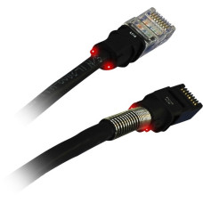 Patchsee Patchkabel RJ45 Cat.6a FTP(schwarz, 1,2 Meter)