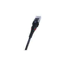 Patchsee Patchkabel TP-6A-U/8(schwarz, 2,4 Meter)
