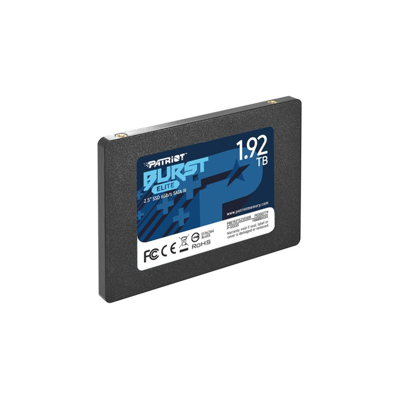 Patriot Burst Elite 1,92 TB, SSD(schwarz, SATA 6 Gb/s, 2,5