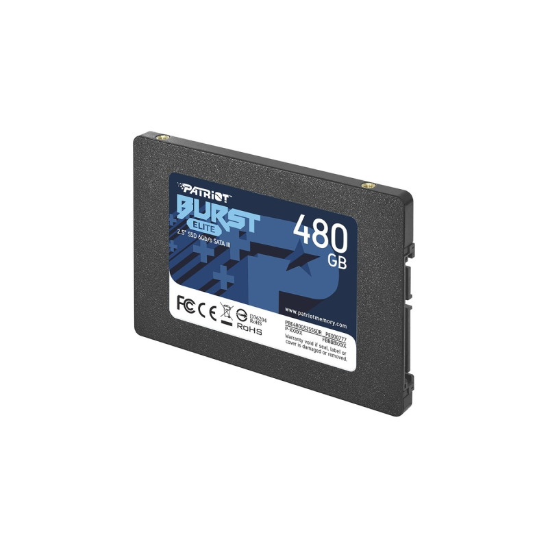 Patriot Burst Elite 480 GB, SSD(schwarz, SATA 6 Gb/s, 2,5