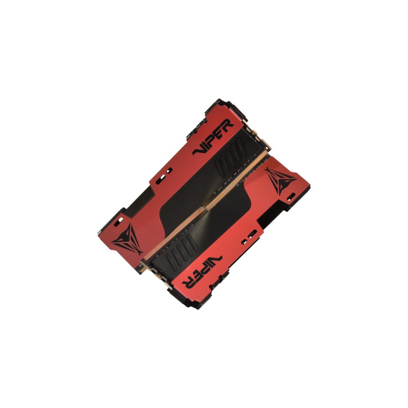 Patriot DIMM 16 GB DDR4-3200 (2x 8 GB) Dual-Kit, Arbeitsspeicher(rot/schwarz, PVE2416G320C8K, Viper Elite II, INTEL XMP)