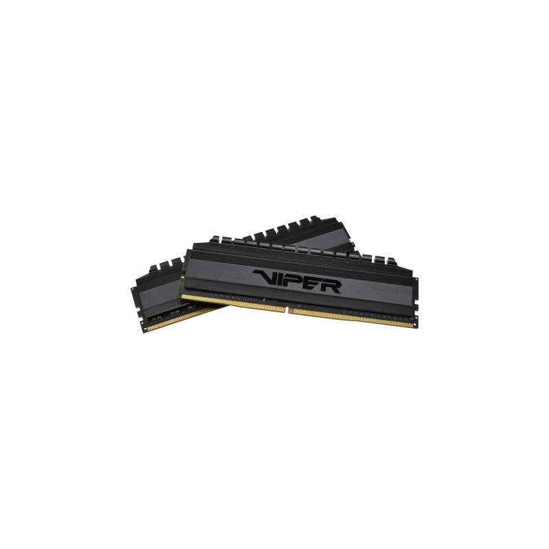 Patriot DIMM 16 GB DDR4-3200 (2x 8 GB) Dual-Kit, Arbeitsspeicher(schwarz, PVB416G320C6K, Viper 4 Blackout, INTEL XMP)