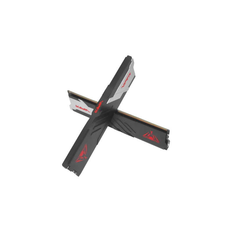 Patriot DIMM 16 GB DDR5-5600 (2x 8 GB) Dual-Kit, Arbeitsspeicher(schwarz/weiß, PVV516G560C40K, Viper Venom, INTEL XMP)