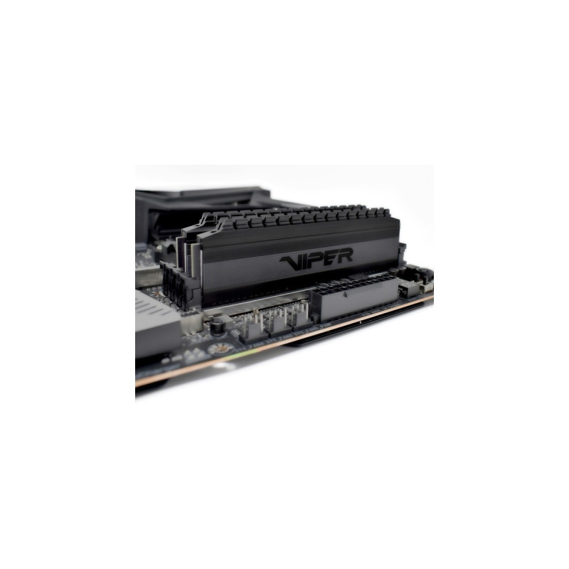 Patriot DIMM 32 GB DDR4-3200 (2x 16 GB) Dual-Kit, Arbeitsspeicher(PVB432G320C6K, Viper 4 Blackout, INTEL XMP)