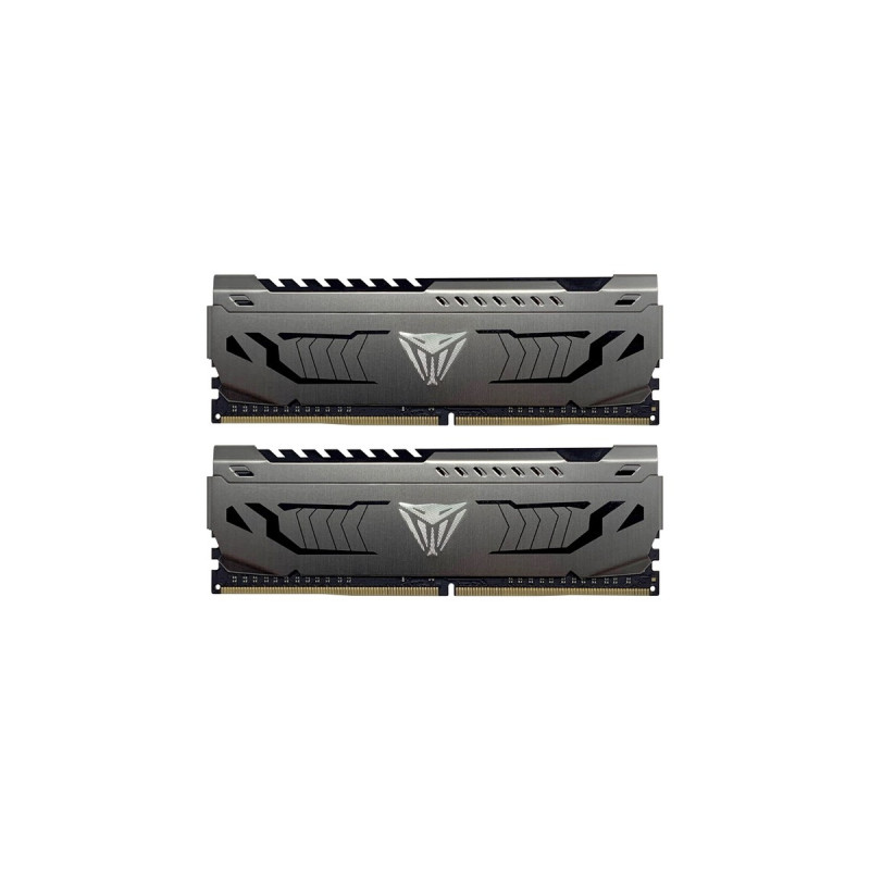 Patriot DIMM 32 GB DDR4-3200 (2x 16 GB) Dual-Kit, Arbeitsspeicher(grau, PVS432G320C6K, Viper Steel, INTEL XMP)