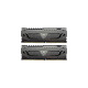 Patriot DIMM 32 GB DDR4-3200 (2x 16 GB) Dual-Kit, Arbeitsspeicher(grau, PVS432G320C6K, Viper Steel, INTEL XMP)