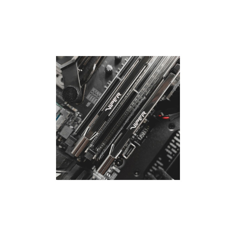 Patriot DIMM 32 GB DDR4-3600 (2x 16 GB) Dual-Kit, Arbeitsspeicher(grau, PVS432G360C8K, Viper Steel, INTEL XMP)