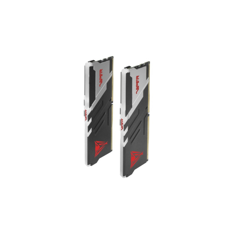 Patriot DIMM 32 GB DDR5-6200 (2x 16 GB) Dual-Kit, Arbeitsspeicher(schwarz/weiß, PVVR532G620C40K, Viper Venom RGB, INTEL XMP)
