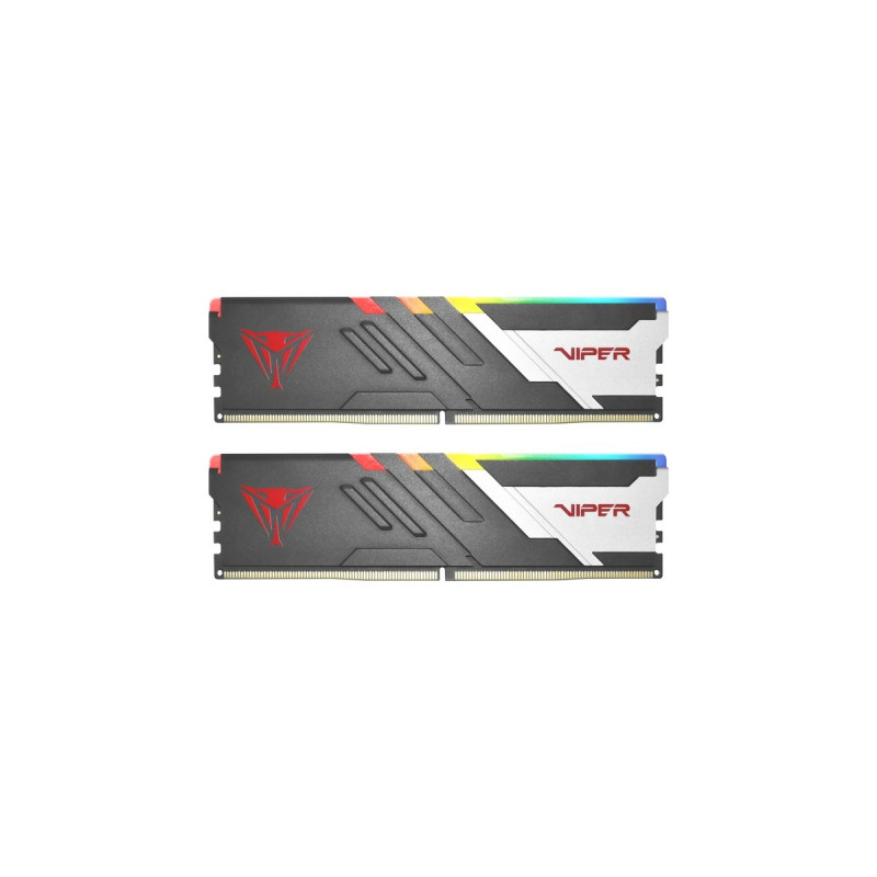 Patriot DIMM 32 GB DDR5-7200 (2x 16 GB) Dual-Kit, Arbeitsspeicher(schwarz, PVVR532G720C34K, Viper Venom RGB, INTEL XMP)