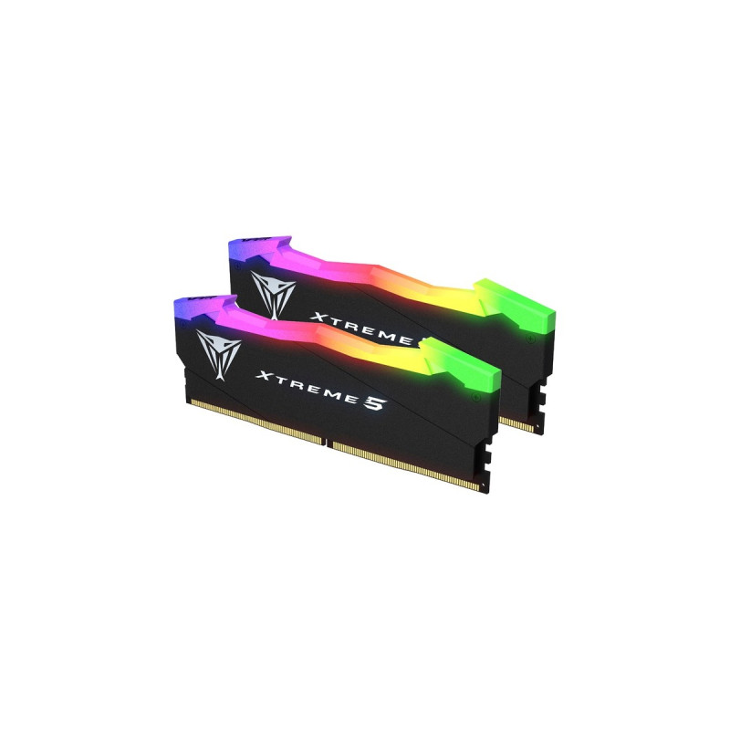 Patriot DIMM 48 GB DDR5-7600 (2x 24 GB) Dual-Kit, Arbeitsspeicher(schwarz, PVXR548G76C36K, Viper Xtreme 5 RGB, INTEL XMP)
