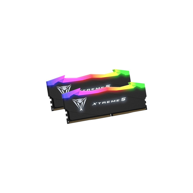 Patriot DIMM 48 GB DDR5-8000 (2x 24 GB) Dual-Kit, Arbeitsspeicher(schwarz, PVXR548G80C38K, Viper Xtreme 5 RGB, INTEL XMP)
