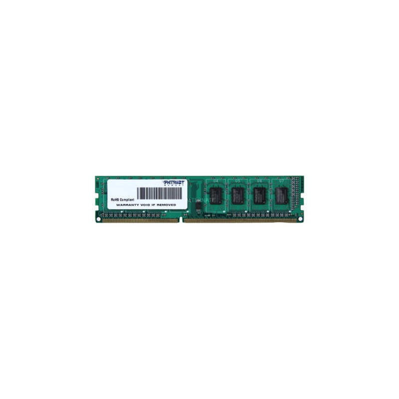 Patriot DIMM 4 GB DDR3-1333, Arbeitsspeicher(PSD34G133381, Signature Line)