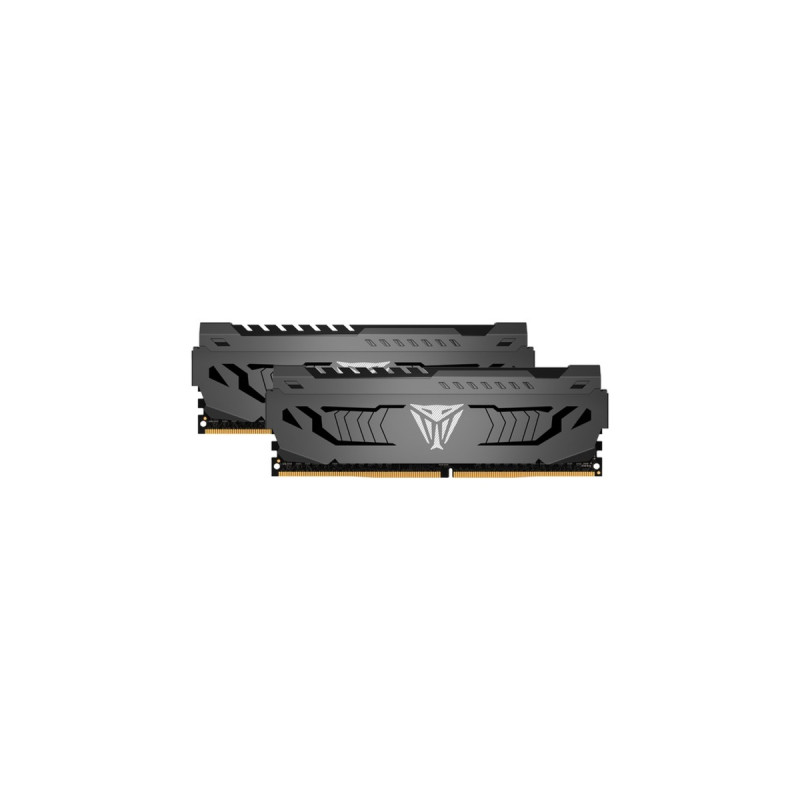 Patriot DIMM 64 GB DDR4-3200 (2x 32 GB) Dual-Kit, Arbeitsspeicher(grau, PVS464G320C6K, Viper Steel, INTEL XMP)