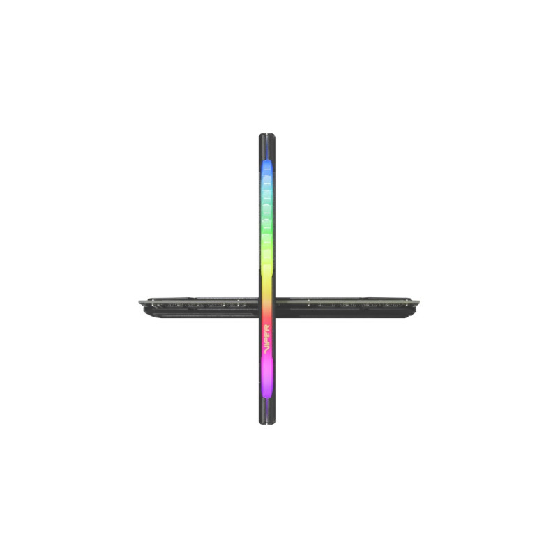 Patriot DIMM 64 GB DDR4-3600 (2x 32 GB) Dual-Kit, Arbeitsspeicher(schwarz, PVSR464G360C0K, Viper Steel RGB, INTEL XMP)