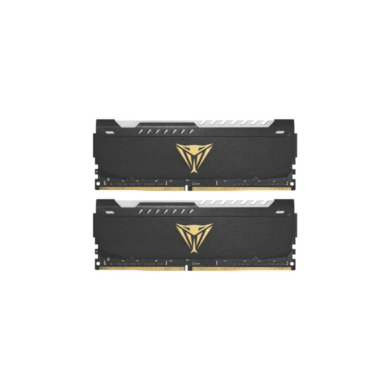 Patriot DIMM 64 GB DDR4-3600 (2x 32 GB) Dual-Kit, Arbeitsspeicher(schwarz, PVSR464G360C0K, Viper Steel RGB, INTEL XMP)