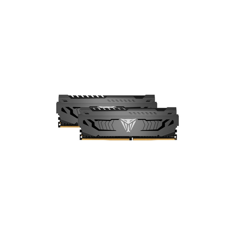 Patriot DIMM 64 GB DDR4-3600 (2x 32 GB) Dual-Kit, Arbeitsspeicher(grau, PVS464G360C8K, Viper Steel, INTEL XMP)