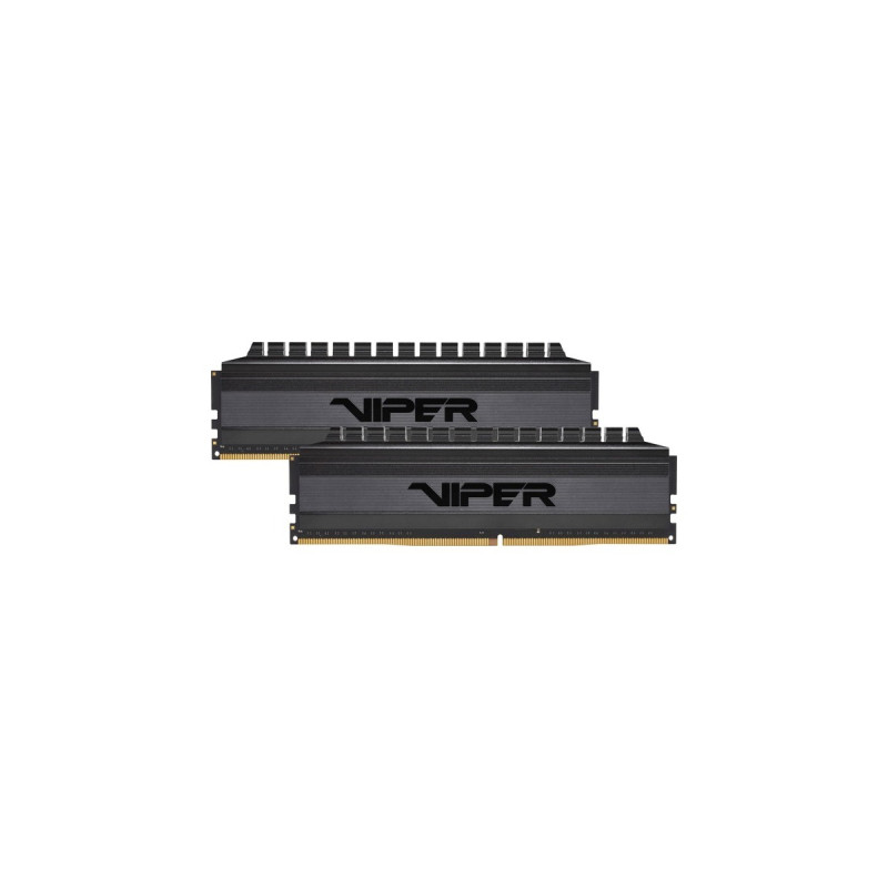 Patriot DIMM 64 GB DDR4-3600 (2x 32 GB) Dual-Kit, Arbeitsspeicher(schwarz, PVB464G360C8K, Viper 4 Blackout, INTEL XMP)