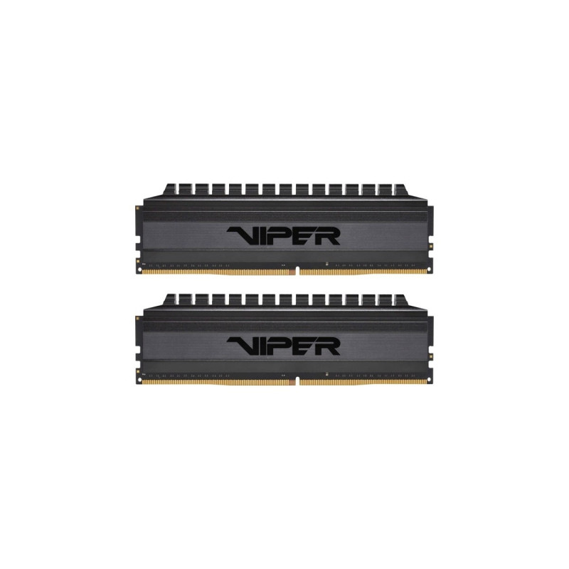 Patriot DIMM 8 GB DDR4-3200 (2x 4 GB) Dual-Kit, Arbeitsspeicher(schwarz, PVB48G320C6K, Viper 4 Blackout, INTEL XMP, Outlet)