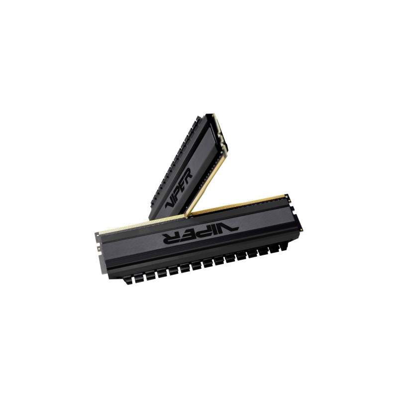 Patriot DIMM 8 GB DDR4-3200 (2x 4 GB) Dual-Kit, Arbeitsspeicher(schwarz, PVB48G320C6K, Viper 4 Blackout, INTEL XMP)