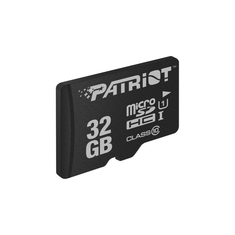 Patriot LX Series 32 GB microSDHC, Speicherkarte(schwarz, UHS-I U1, Class 10)