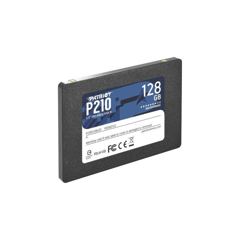 Patriot P210 128 GB, SSD(schwarz, SATA 6 Gb/s, 2,5