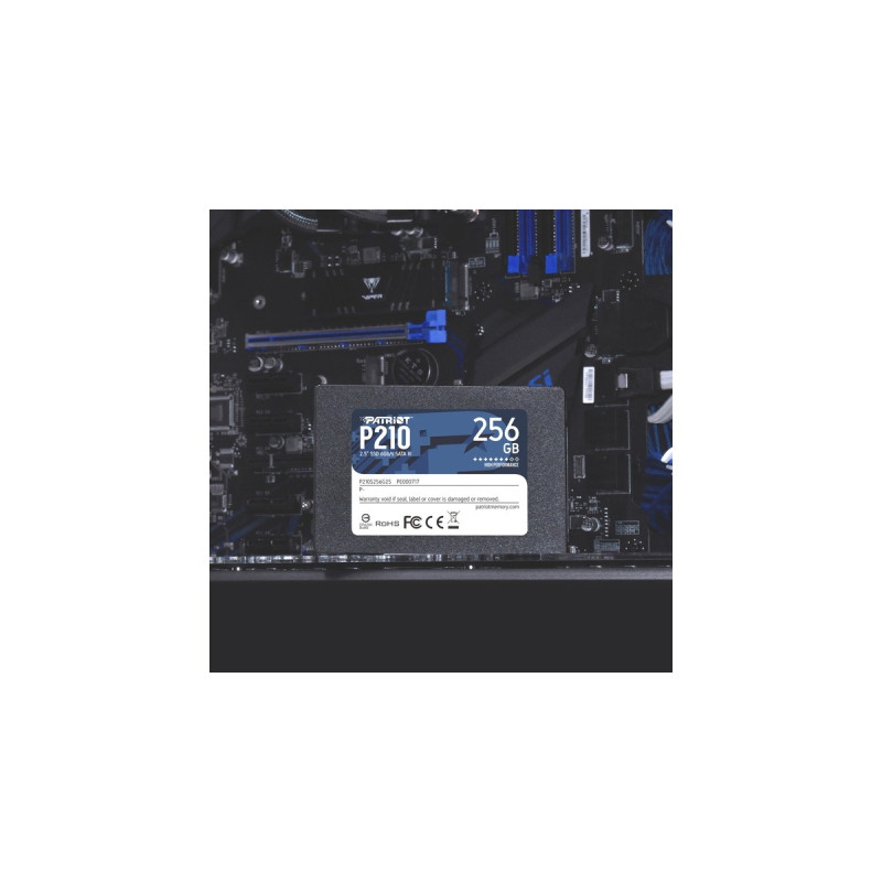 Patriot P210 256 GB, SSD(schwarz, SATA 6 Gb/s, 2,5