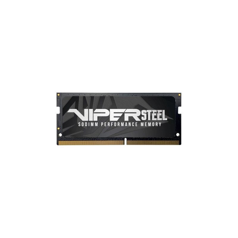 Patriot SO-DIMM 32 GB DDR4-2666, Arbeitsspeicher(grau, PVS432G266C8S, Viper Steel, INTEL XMP)