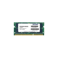 Patriot SO-DIMM 8 GB DDR3-1600, Arbeitsspeicher(PSD38G16002S, Signature Line)