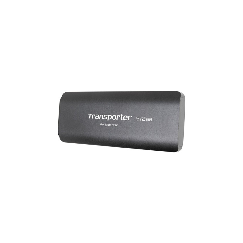 Patriot Transporter Portable SSD 512 GB, Externe SSD(schwarz, USB-C 3.2 Gen 2 (10 Gbit/s))