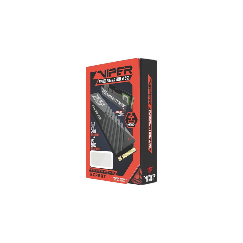 Patriot Viper VP4300 1 TB, SSD(schwarz, PCIe 4.0 x4, NVMe 1.4, M.2 2280)