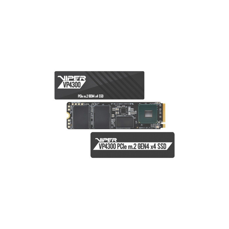 Patriot Viper VP4300 2 TB, SSD(schwarz, PCIe 4.0 x4, NVMe 1.4, M.2 2280)