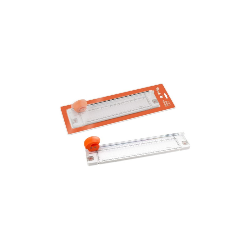 Peach 3 in 1 Rollenschneider PC200-15, Schneidegerät(weiß/orange)